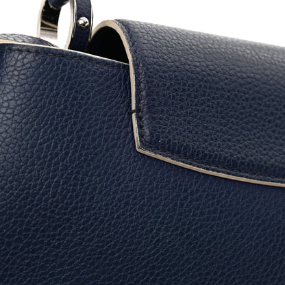 Louis Vuitton Taurillon Capucines PM Blue White 15 of 18