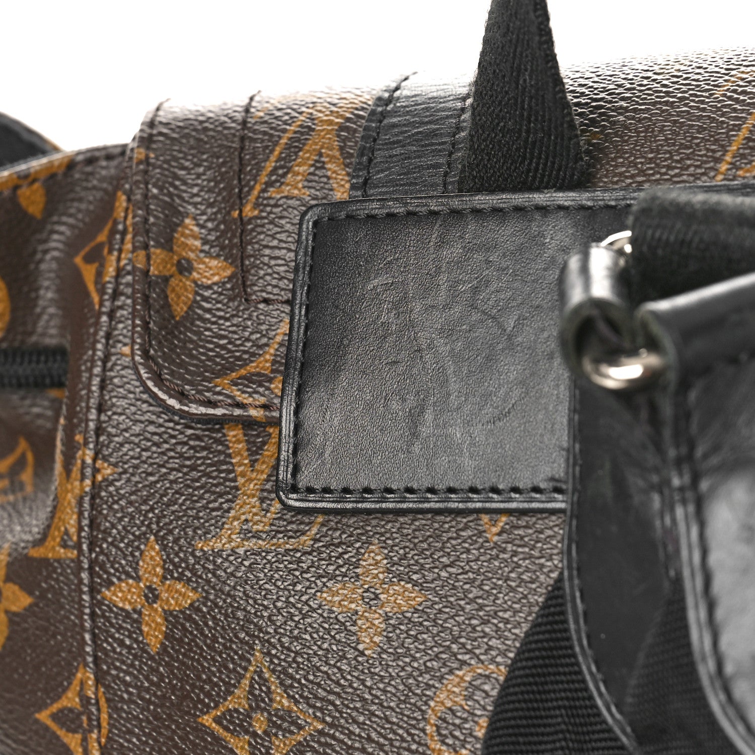 Louis Vuitton Monogram Macassar Christopher MM Backpack 9 of 14