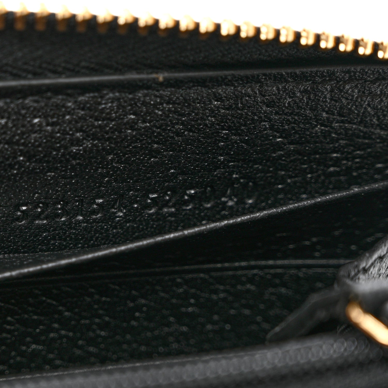 Gucci Calfskin Web Ophidia Zip Around Wallet Black 8 of 8