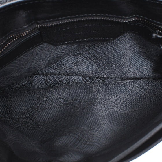 Leather PS1 Pochette Clutch Black