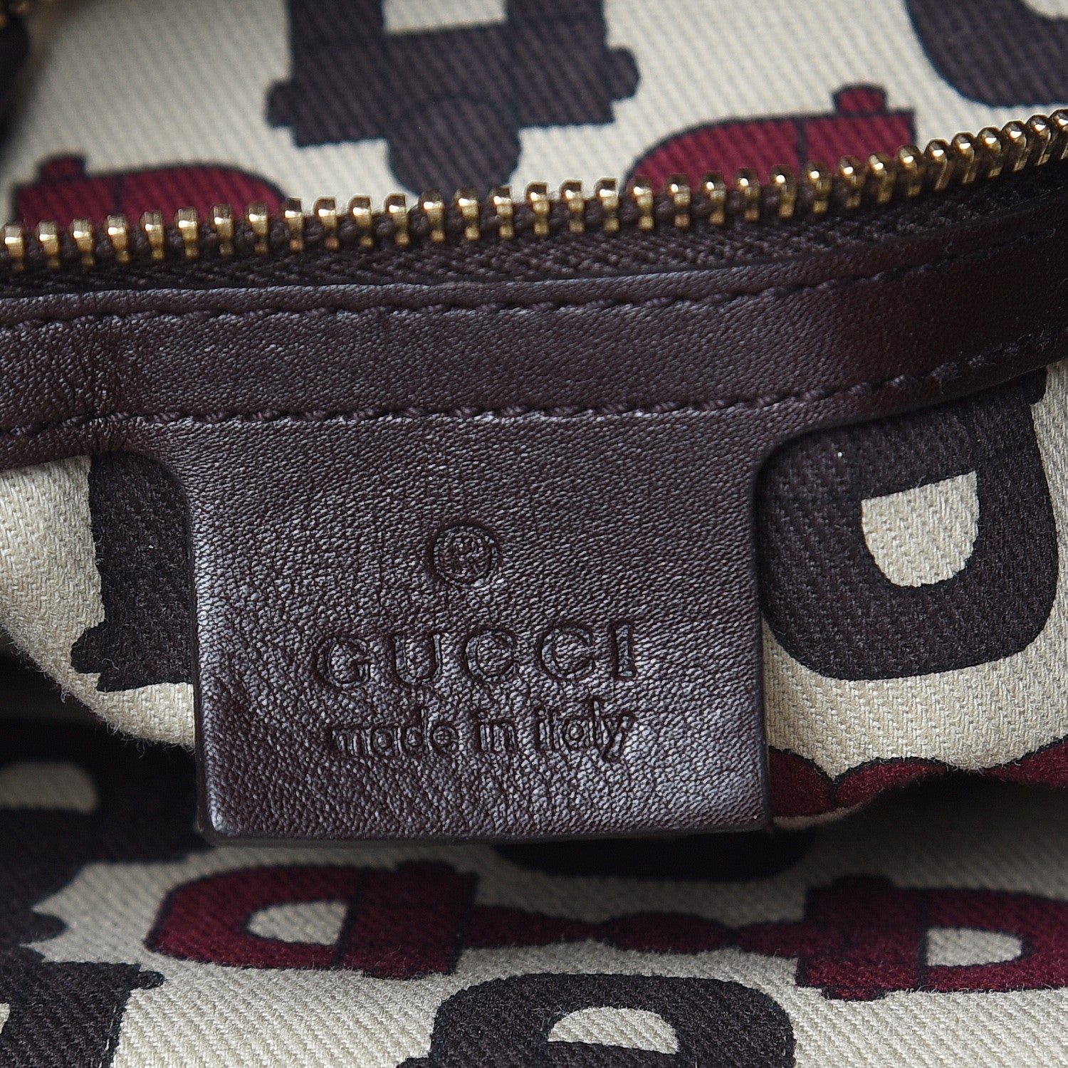 Gucci Guccissima Medium Indy Top Handle Hobo Dark Brown 6 of 10