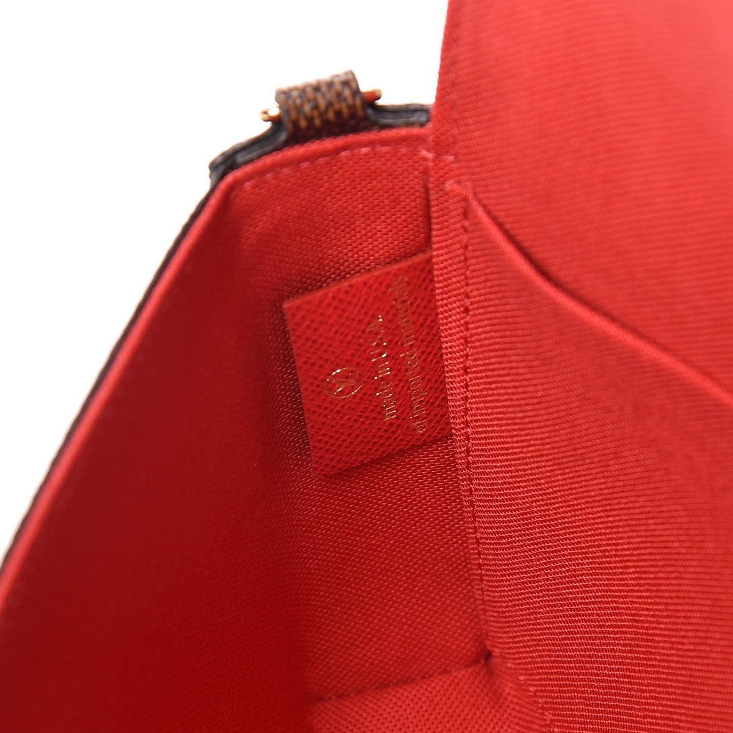 Damier Ebene Pochette Felicie Chain Wallet
