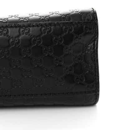 Gucci Microguccissima Medium Emily Chain Shoulder Bag Black 13 of 15