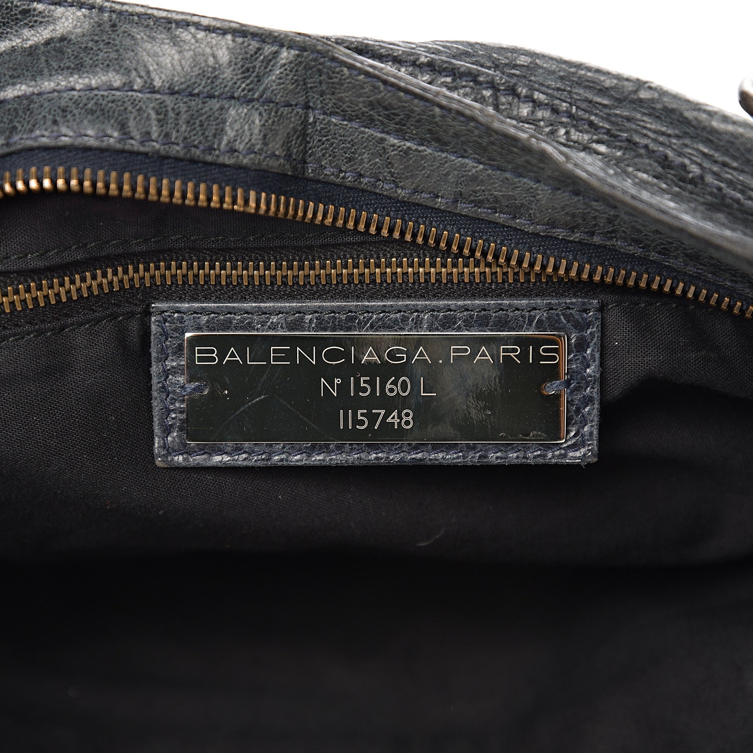 Balenciaga Agneau Classic Hardware City Dark Night 5 of 9