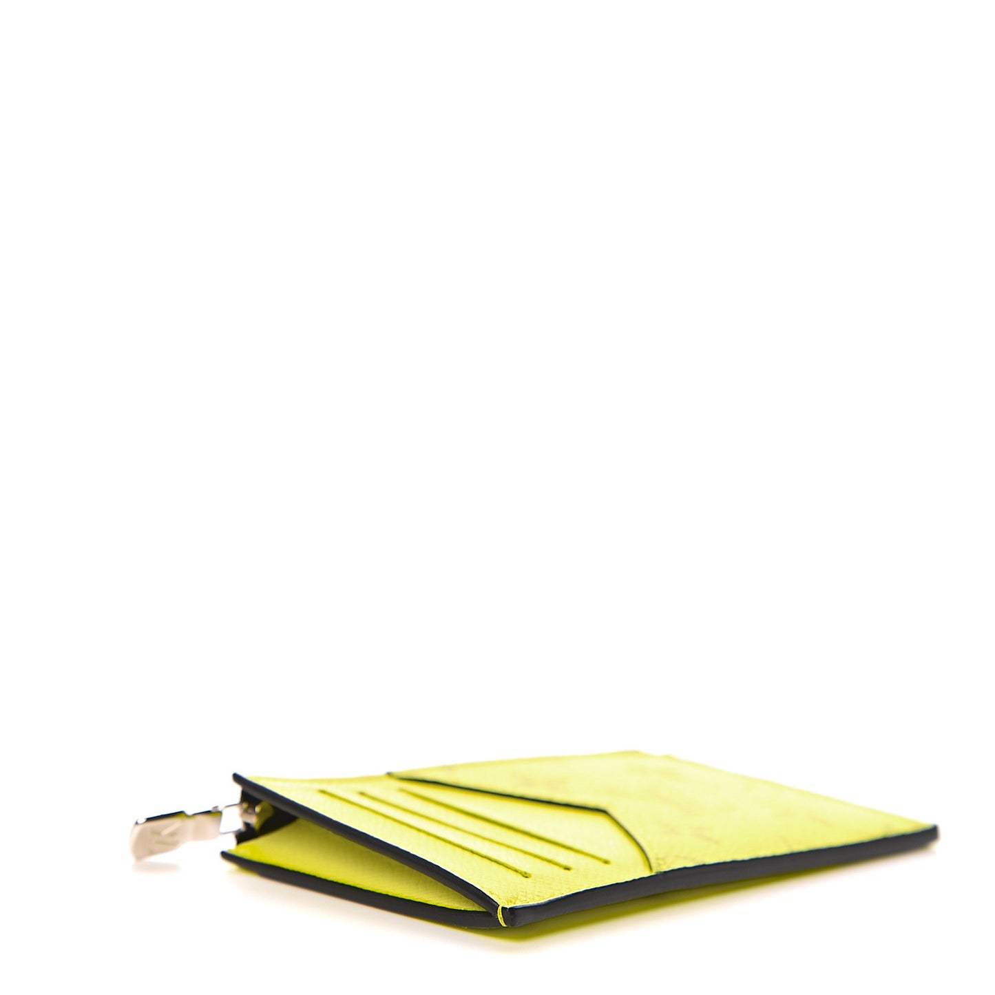 Monogram Taiga Coin Card Holder Yellow