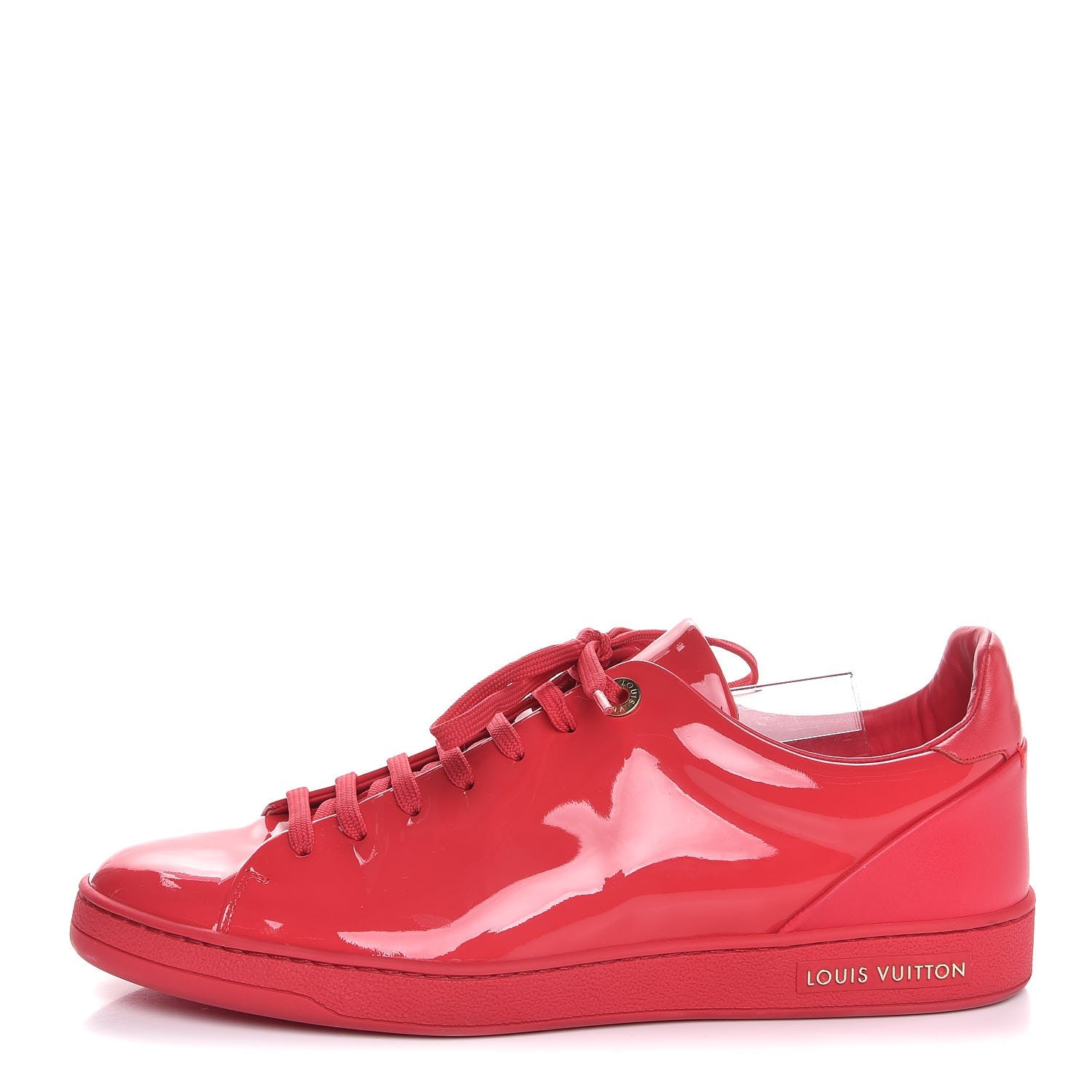 Louis Vuitton Patent Calfskin Frontrow Sneakers 41 Framboise 1 of 8