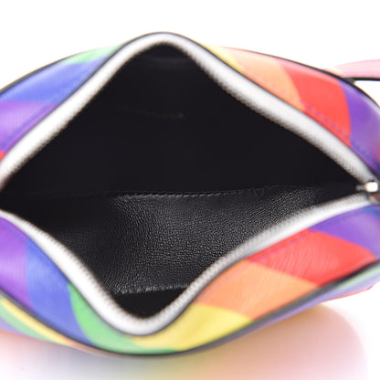 Balenciaga Smooth Calfskin Rainbow Logo XS Ville Camera Bag Multicolor 5 of 12