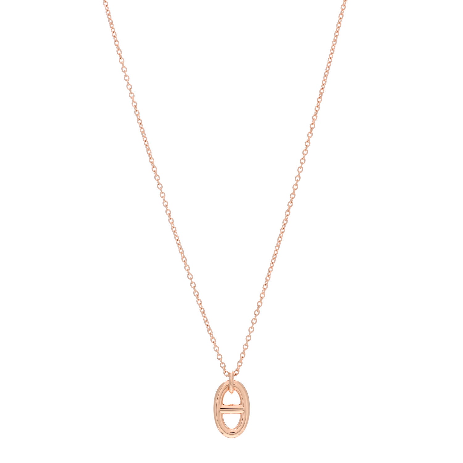 Hermes 18K Rose Gold PM Farandole Pendant Necklace 1 of 5