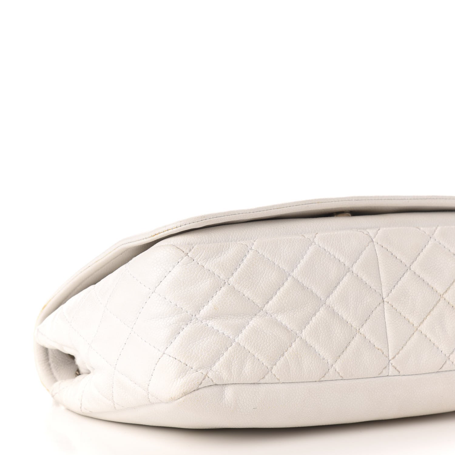 Chanel Caviar Large Timeless CC Flap White 8 of 11