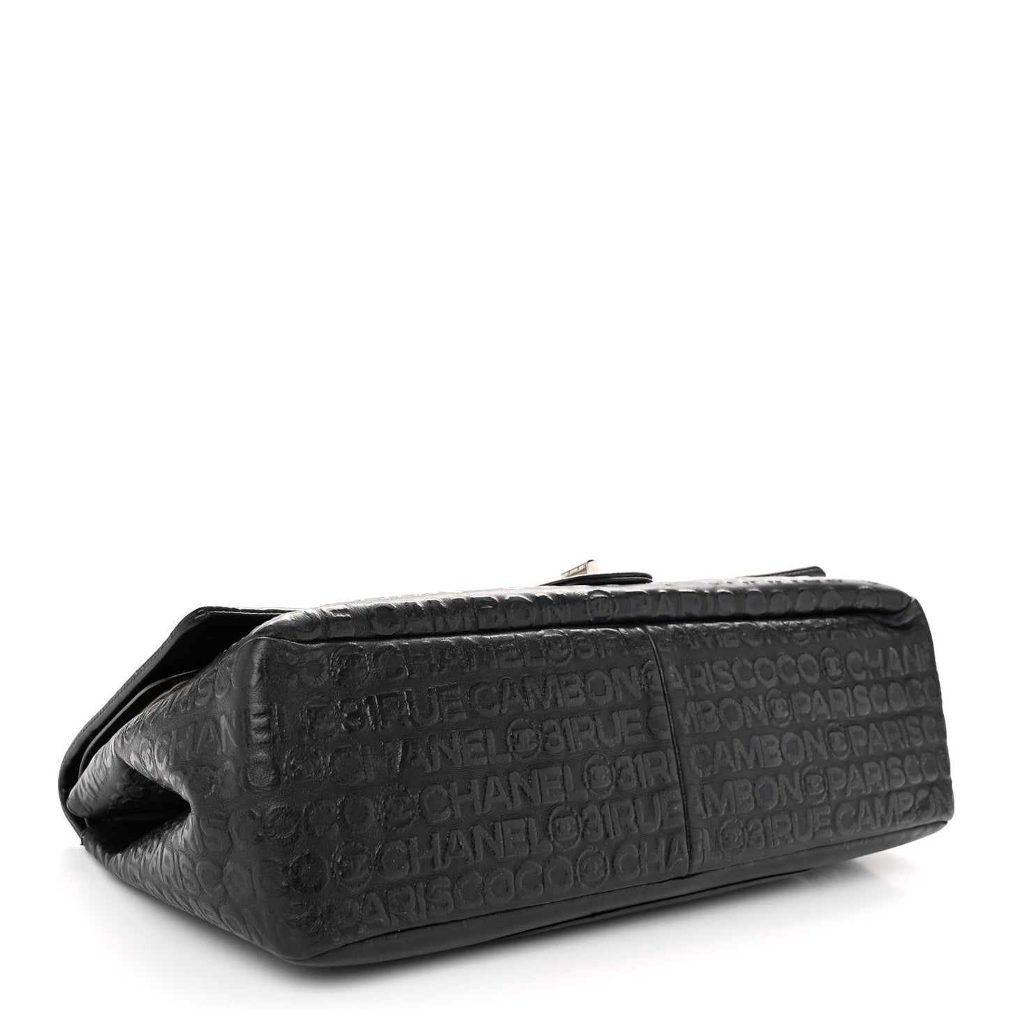 Calfskin Unlimited Jumbo Double Flap Black