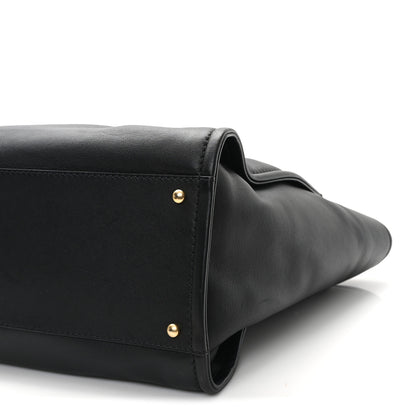 Chanel Calfskin Medium Deauville Tote Black Multicolor 10 of 10