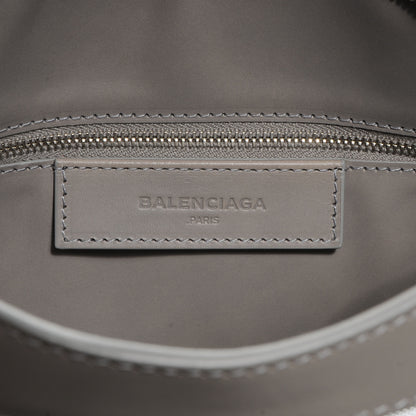 Balenciaga Technical Mesh Vegetable Calfskin Classic Silver Hardware City Gris Ardoise Gris Pyrite 6 of 9