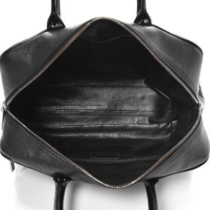 Chanel Caviar Patent Large Bowler Black 5 of 10