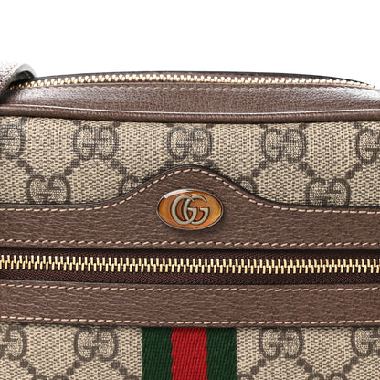 Gucci GG Supreme Monogram Web Mini Ophidia Shoulder Bag Brown 8 of 10