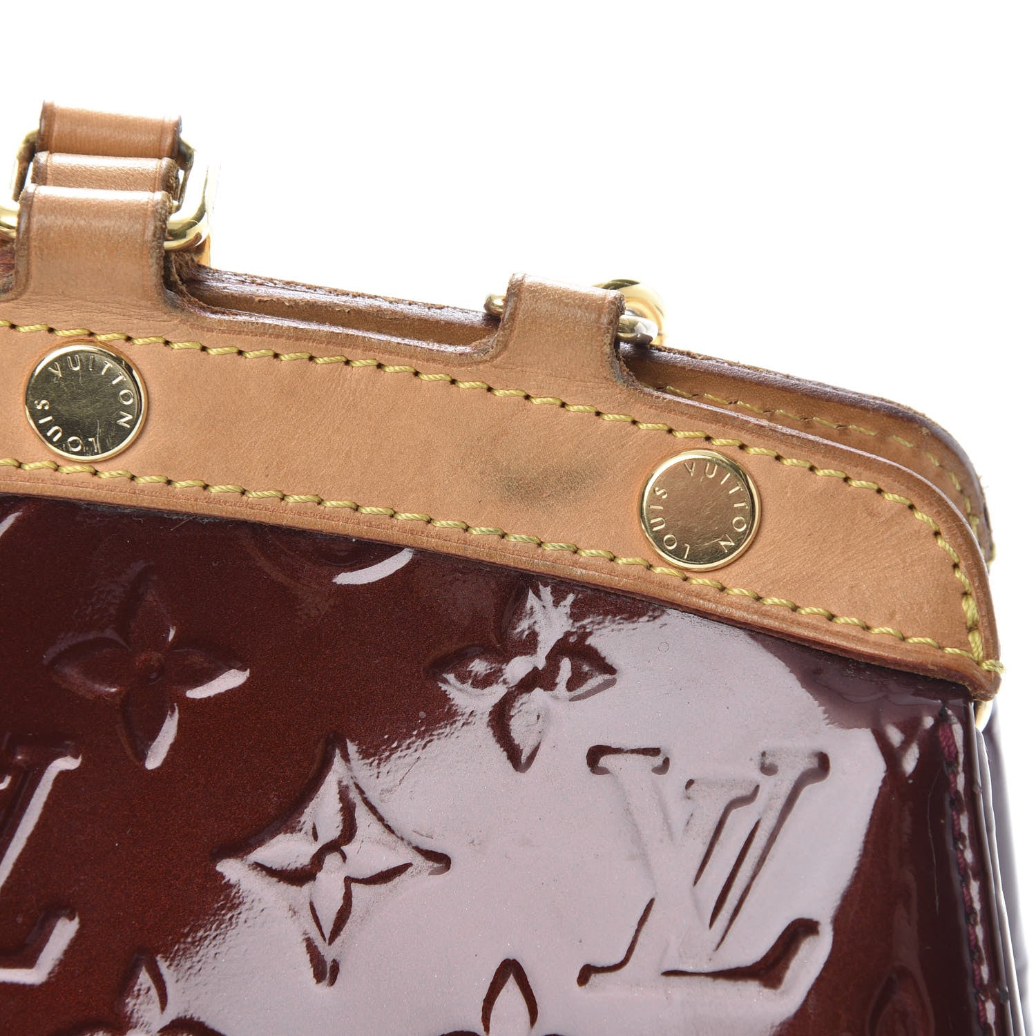 Louis Vuitton Vernis Brea MM Rouge Fauviste 15 of 15