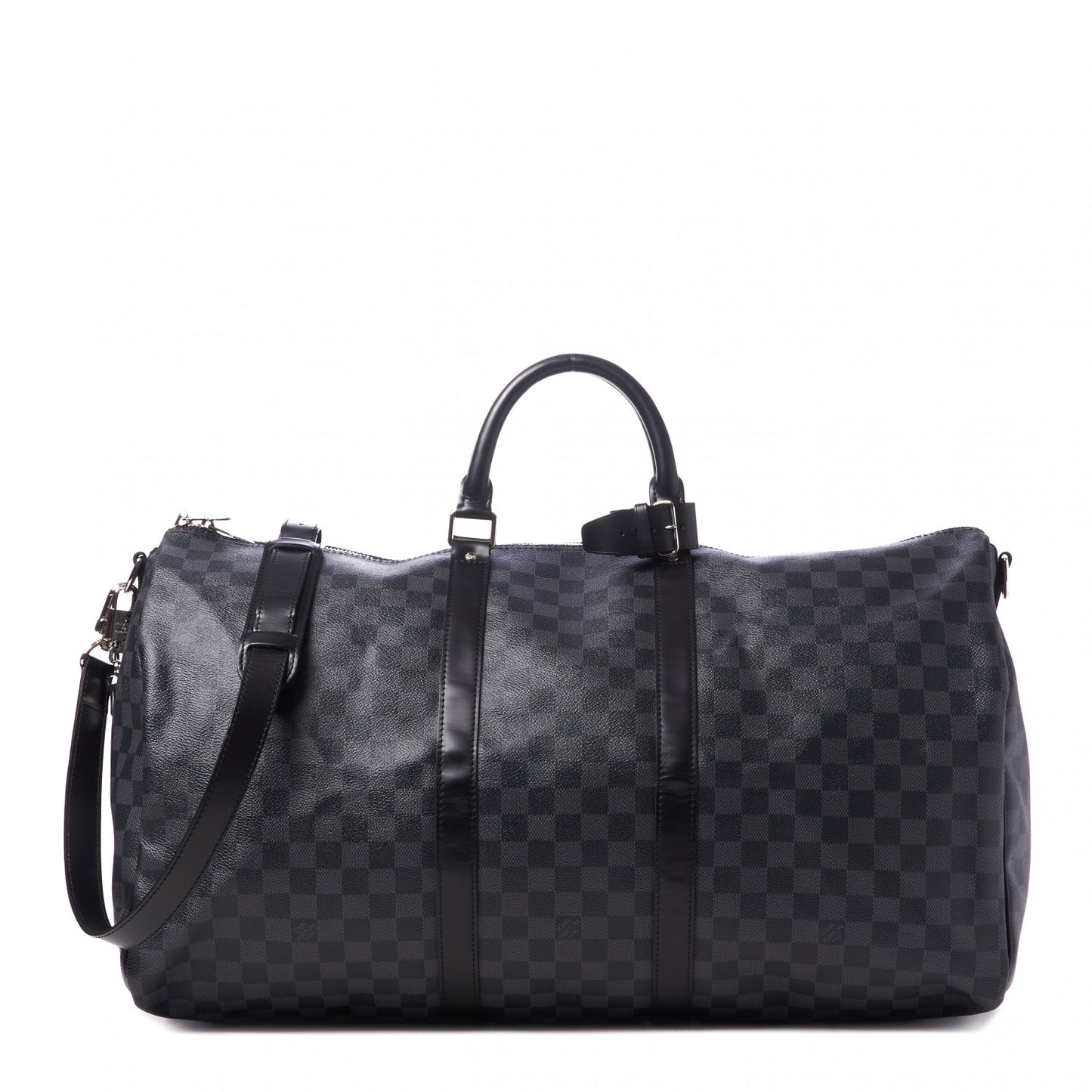 Damier Graphite Keepall Bandouliere 55