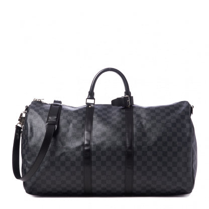 Louis Vuitton Damier Graphite Keepall Bandouliere 55 1 of 13