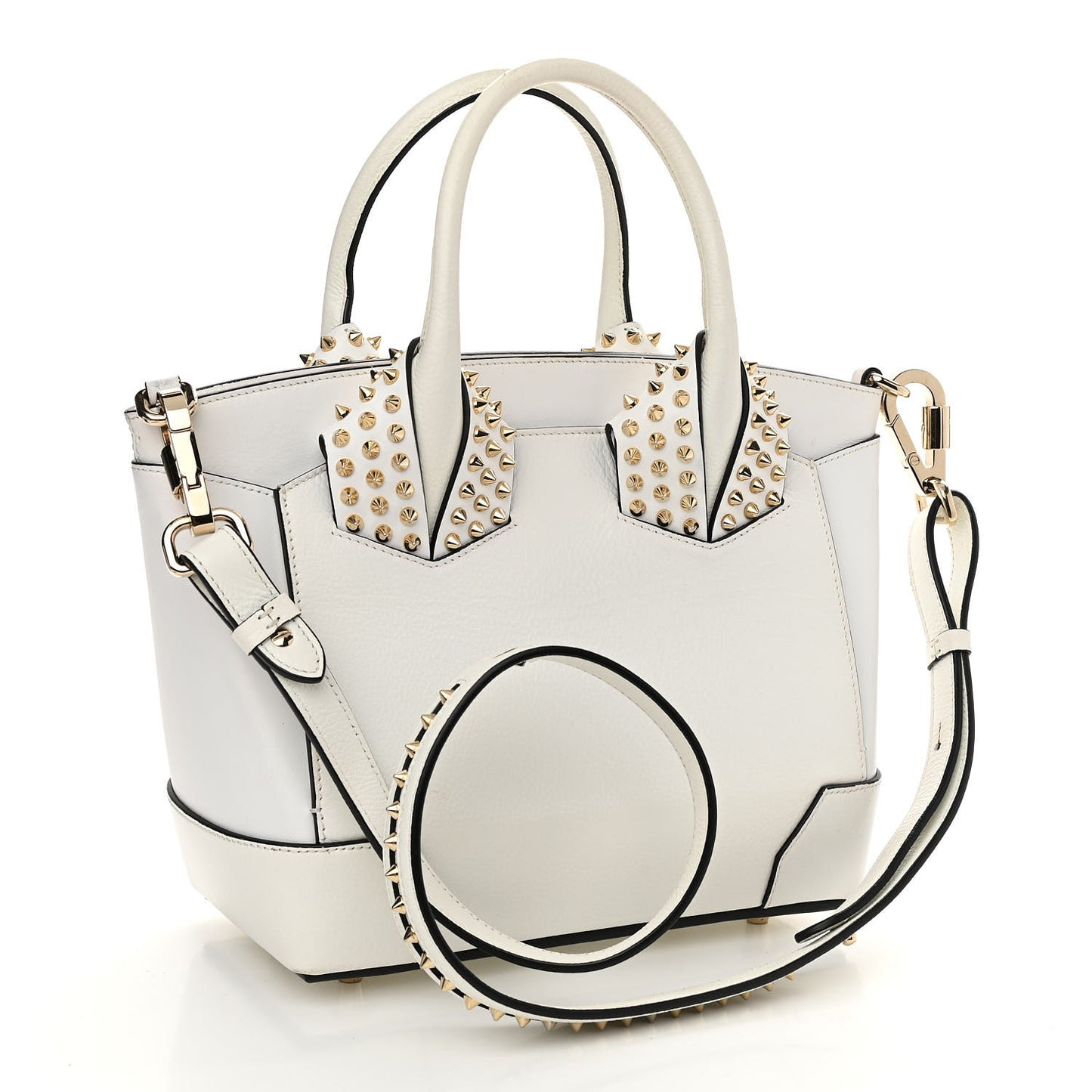 Calfskin Small Eloise Tote White