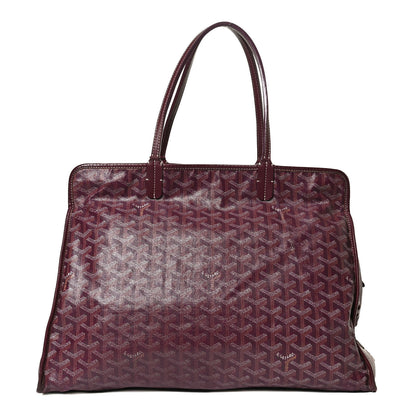 Goyard Goyardine Sac Hardy Pet Carrier PM Burgundy 1 of 11
