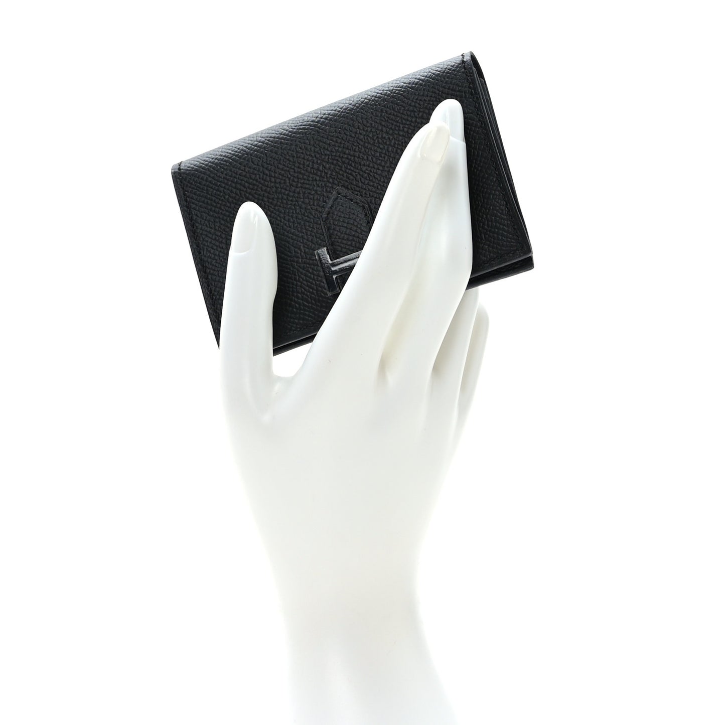Epsom Monochrome Bearn Card Holder Wallet Black