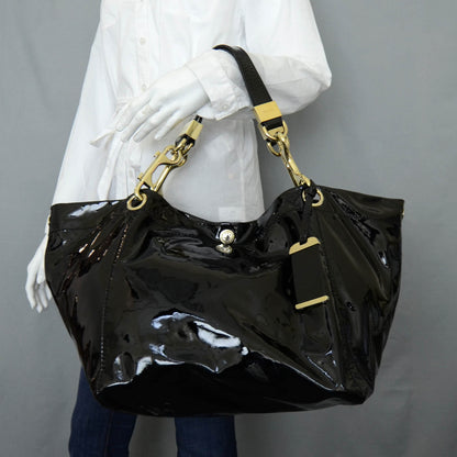 Jimmy Choo Patent Leather Lola Tote Black 2 of 10