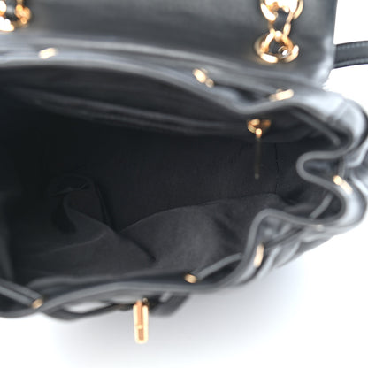 Chanel Calfskin Quilted Small Urban Spirit Backpack Black 5 of 9