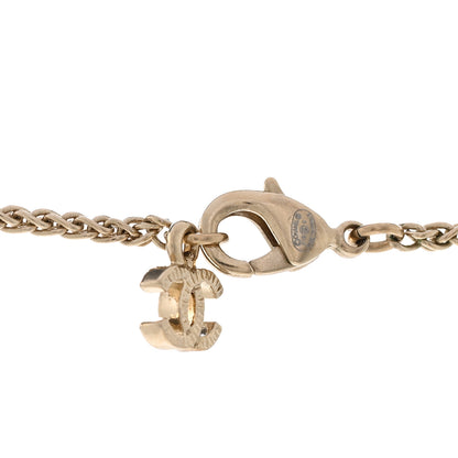 Chanel Pearl CC Pendant Necklace Gold 5 of 6