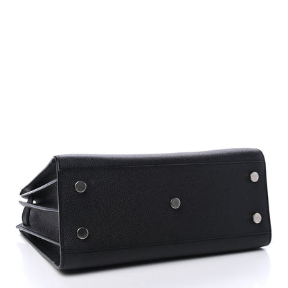 Saint Laurent Grained Calfskin Baby Sac De Jour Black 3 of 4