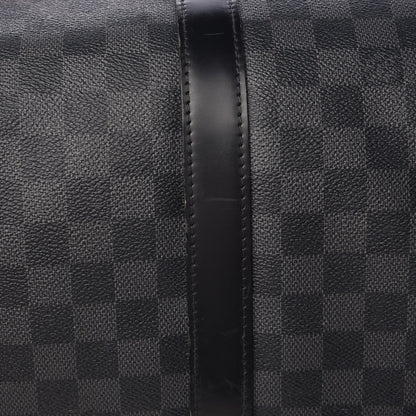 Louis Vuitton Damier Graphite Keepall Bandouliere 55 15 of 23