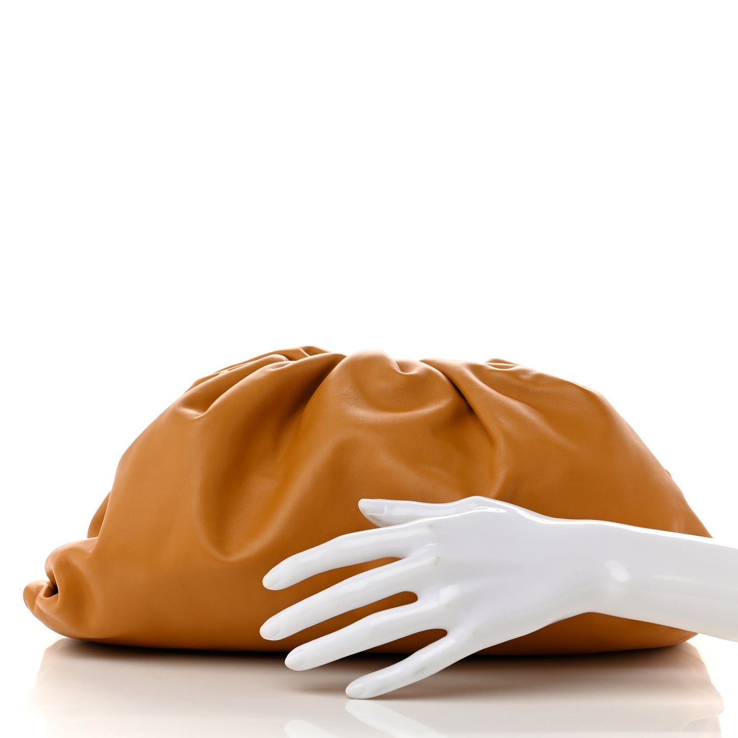 Smooth Butter Calf The Pouch Oversized Clutch Ocra