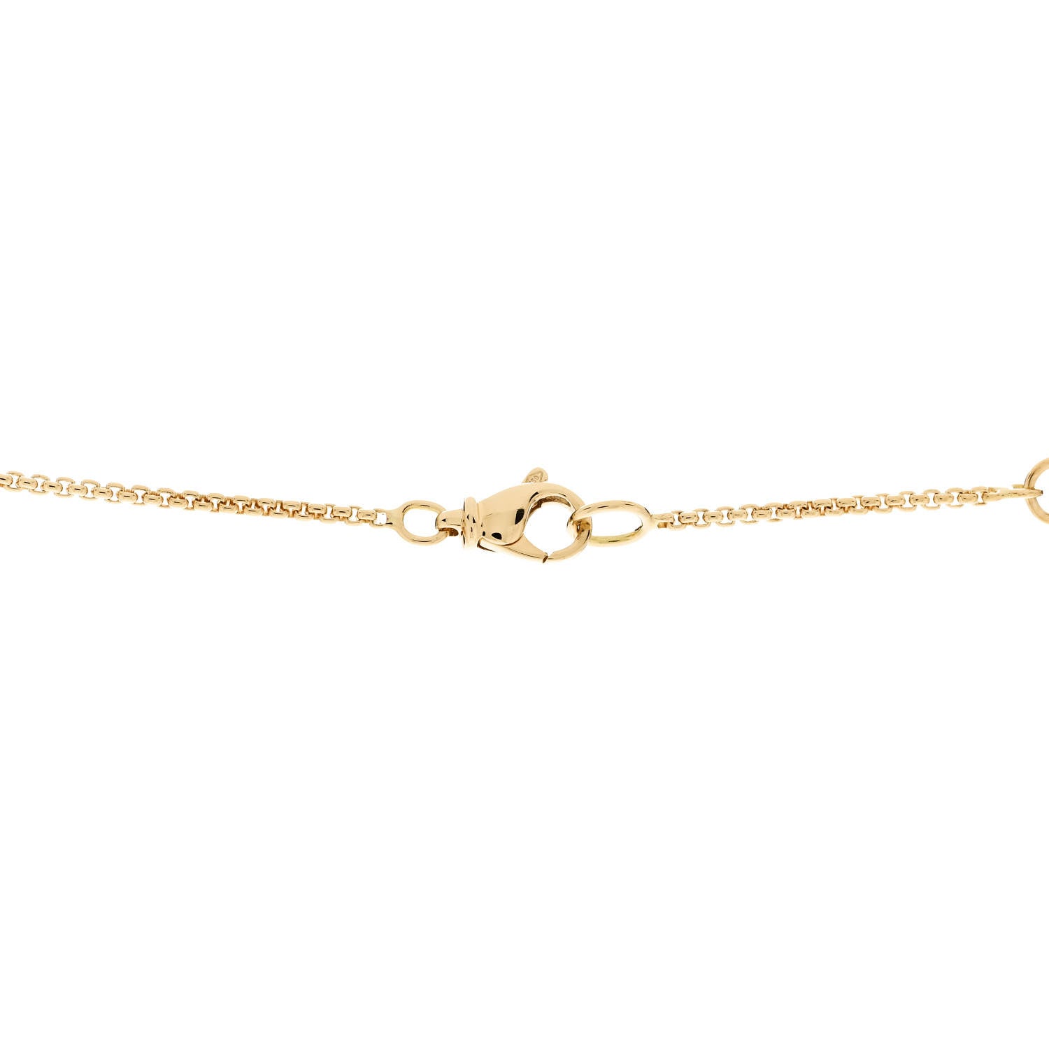 David Yurman 18K Yellow Gold Diamond Angelika Four Point Pendant Necklace 4 of 6