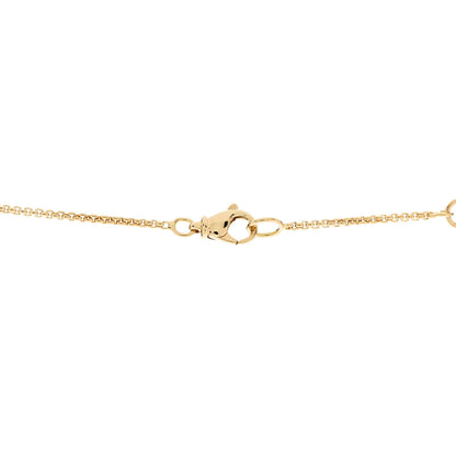 David Yurman 18K Yellow Gold Diamond Angelika Four Point Pendant Necklace 4 of 6