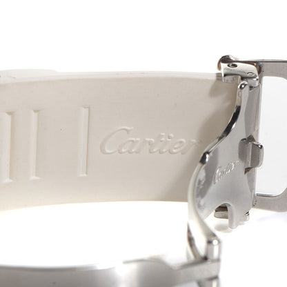 Cartier Stainless Steel Rubber 38mm Must 21 Chronoscaph Quartz Watch 6 of 7