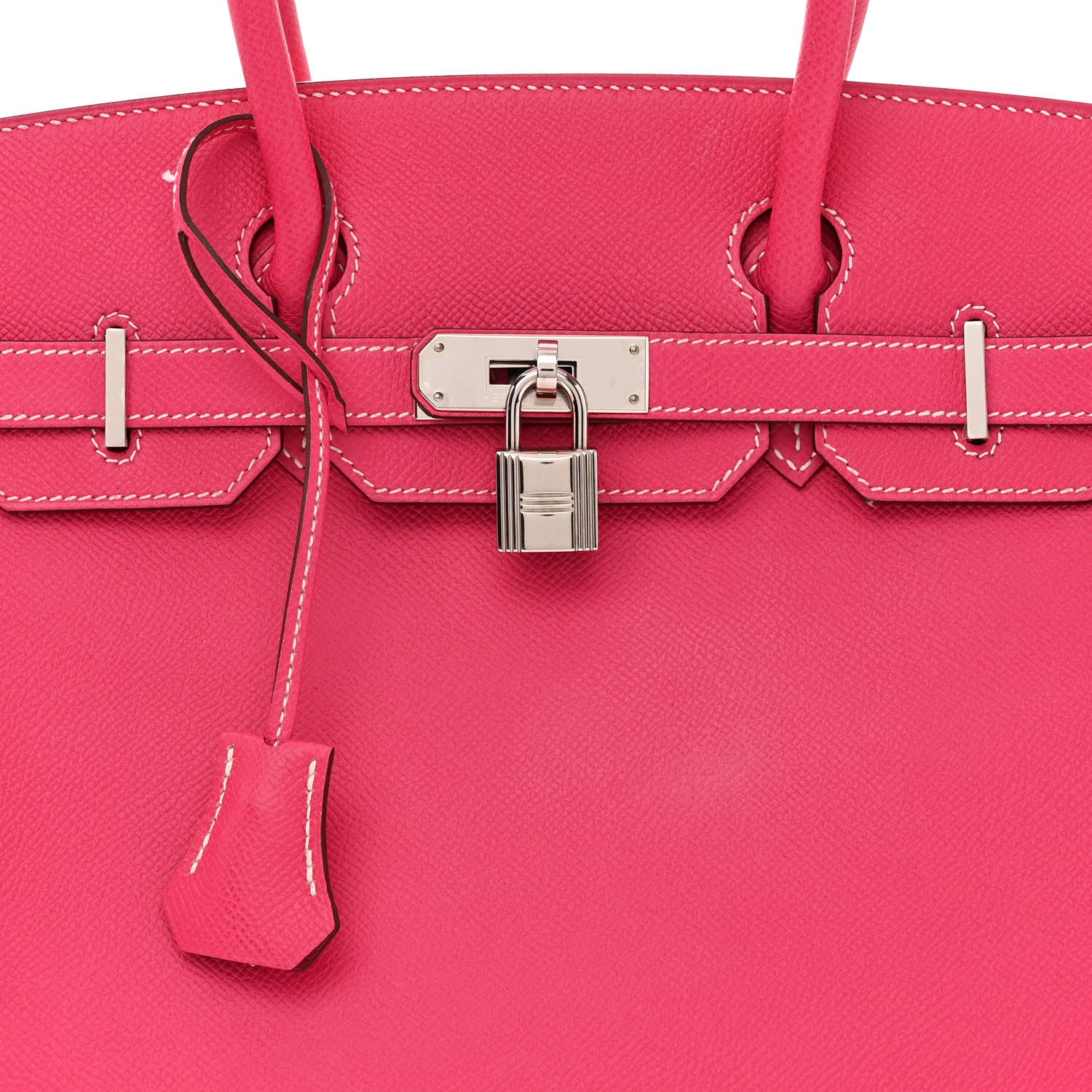 Hermes Epsom BIRKIN 30 Rose Tyrien 8 of 11