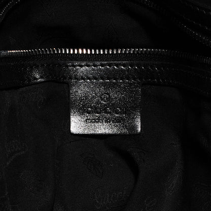 Gucci Iridescent Patent Medium Icon Bit Shoulder Bag Black 7 of 8