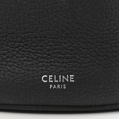 Celine Supple Grained Calfskin Nano Big Bag Bucket Black 6 of 11