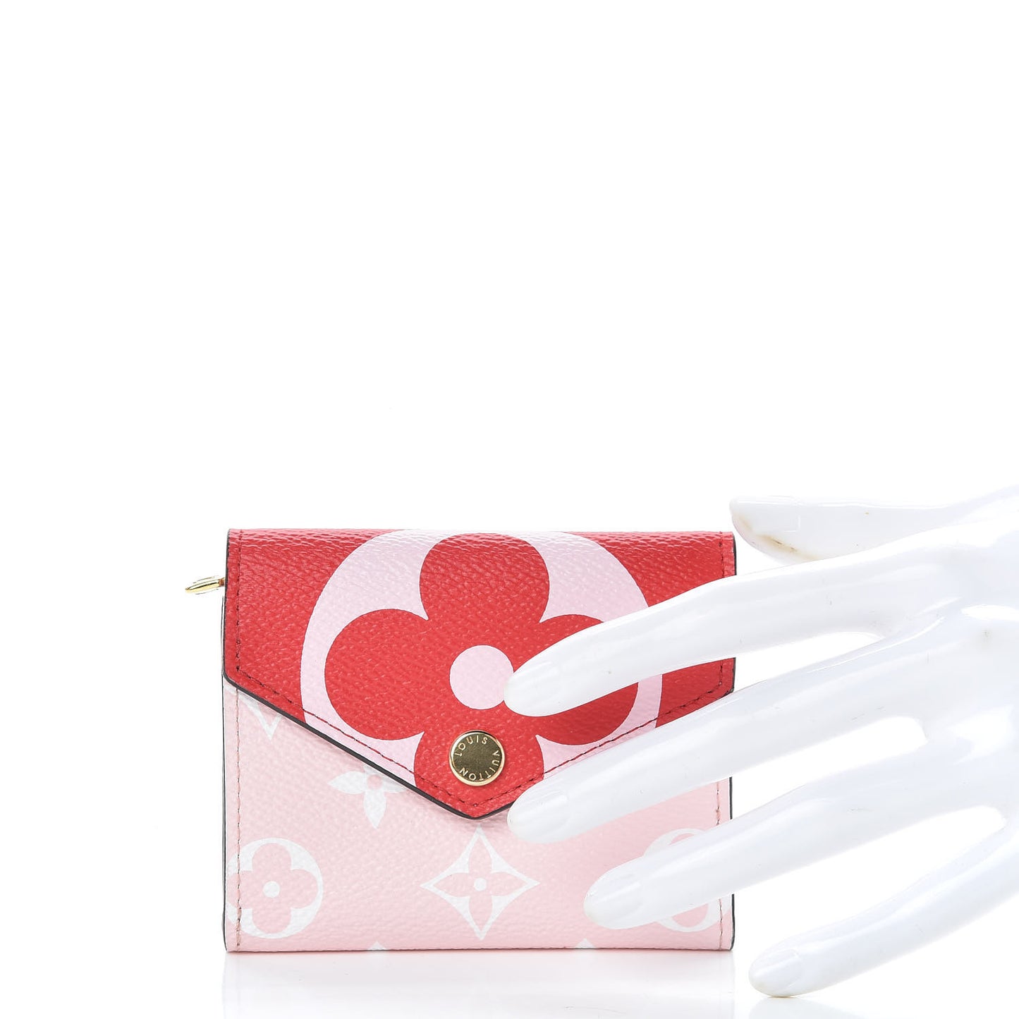 Monogram Giant Zoe Wallet Rouge Rose
