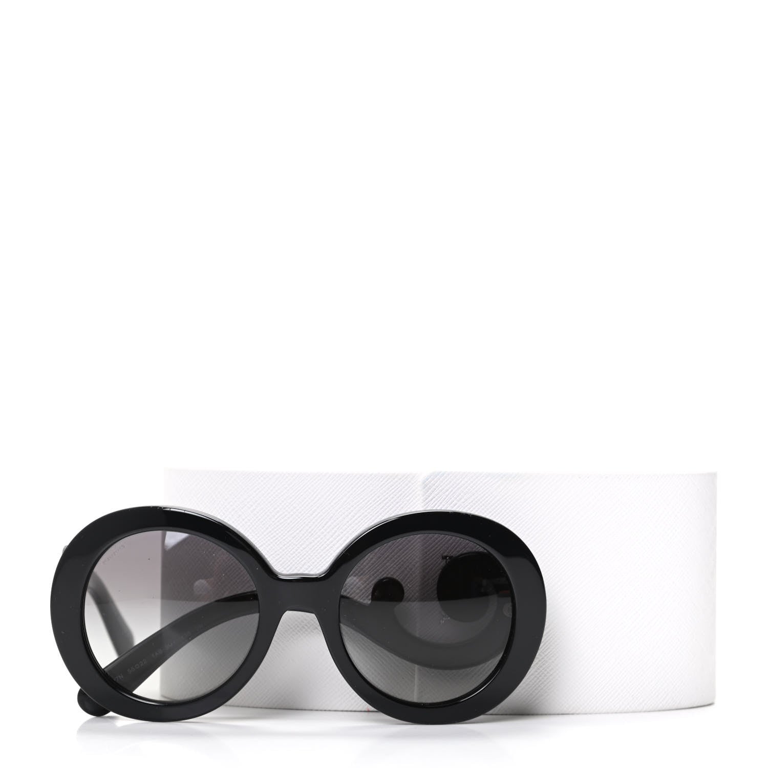 Prada Baroque Sunglasses SPR 27N Black 8 of 8