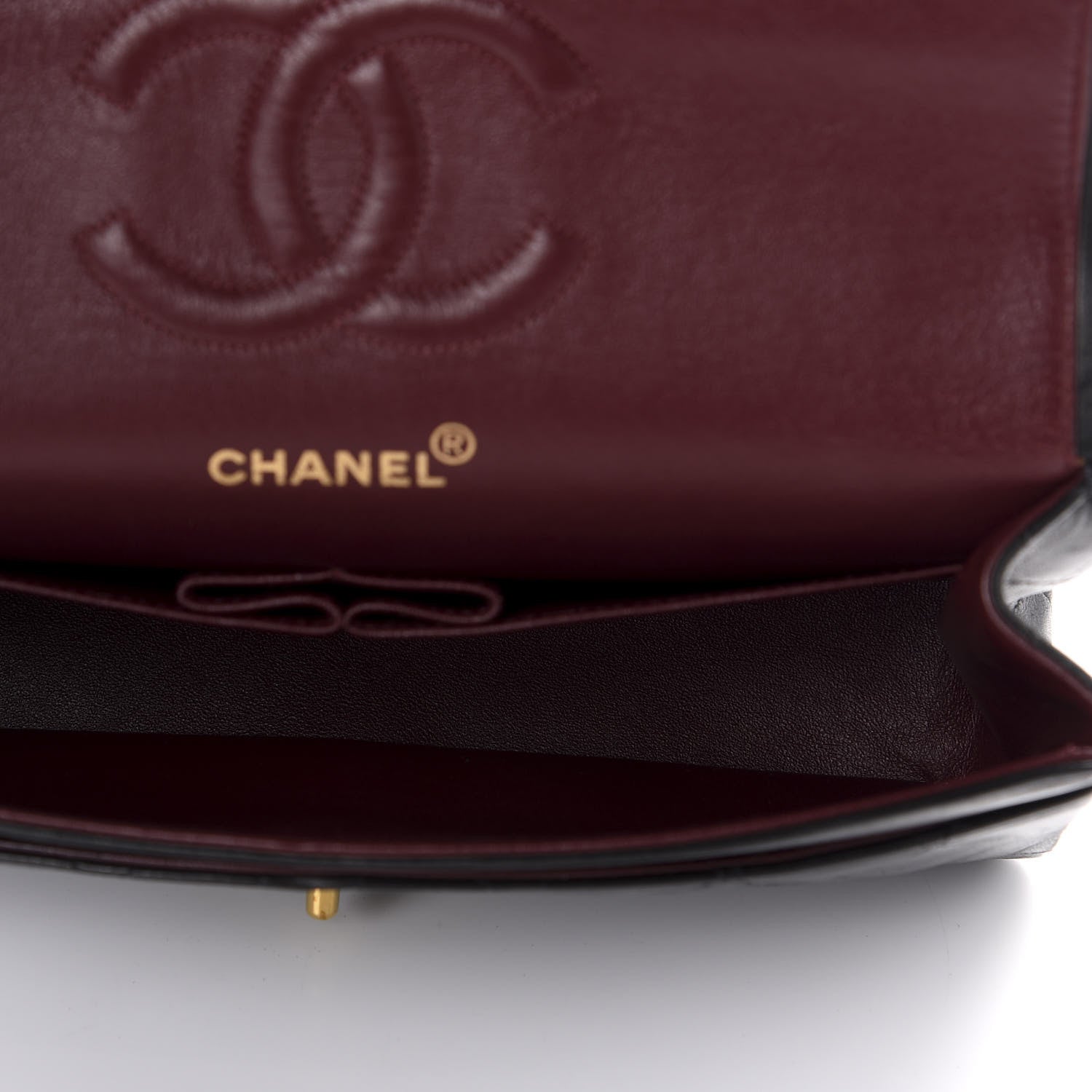 Chanel Lambskin Quilted Medium Double Flap Black 5 of 11