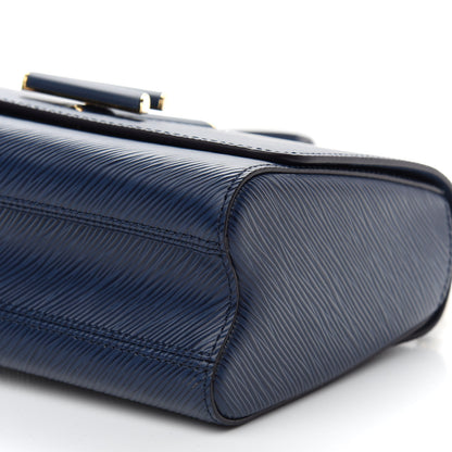 Louis Vuitton Epi Twist Shoulder Bag MM Indigo 6 of 8