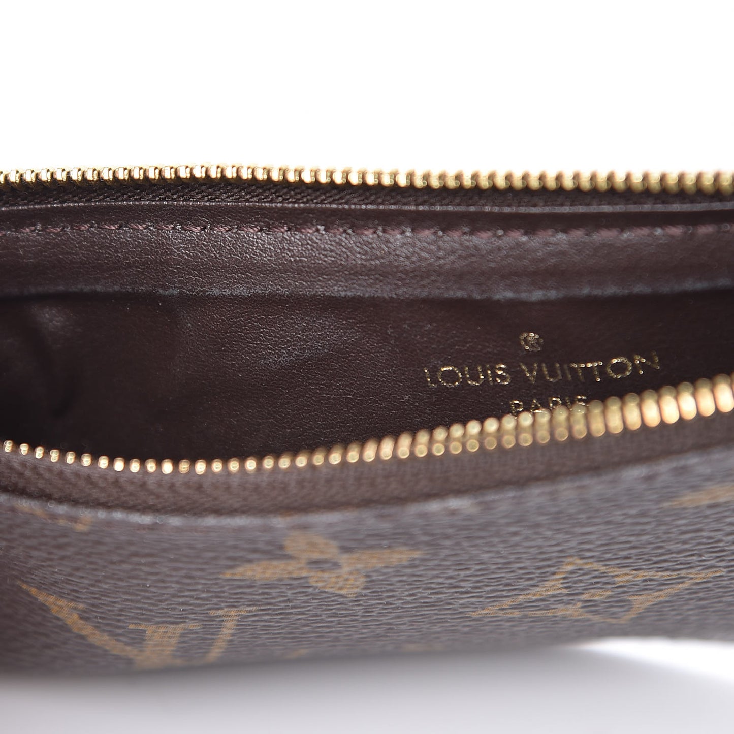 Monogram Josephine Wallet Zippered Insert Rose Ballerine