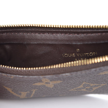 Louis Vuitton Monogram Josephine Wallet Zippered Insert Rose Ballerine 7 of 8