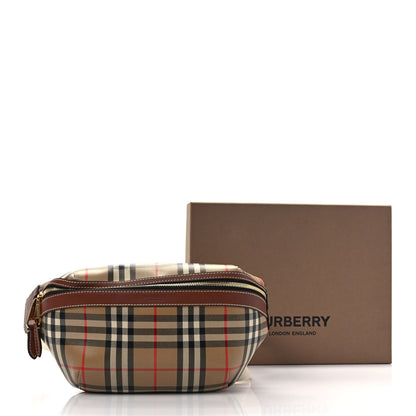 Burberry Nylon Vintage Check Medium Sonny Bum Bag Archive Beige Brown 8 of 8