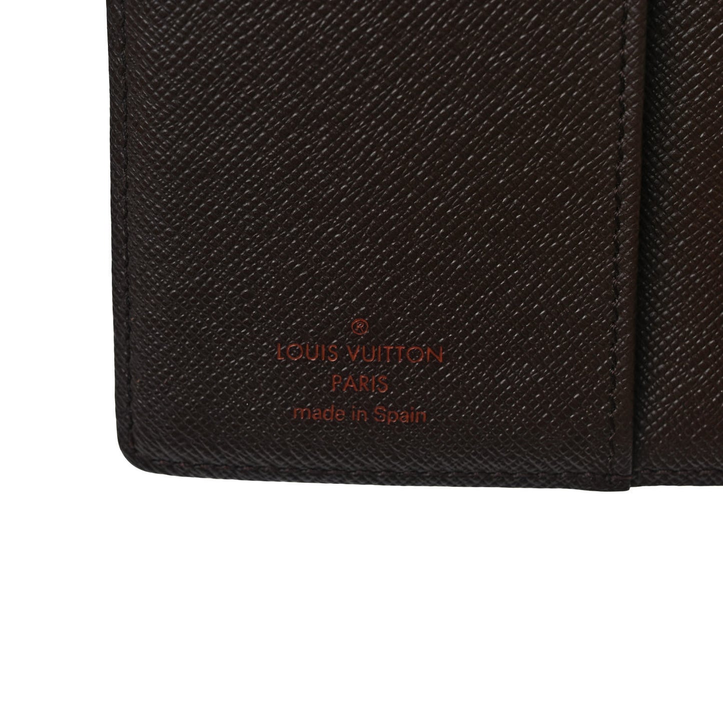Damier Ebene Small Ring Agenda Cover