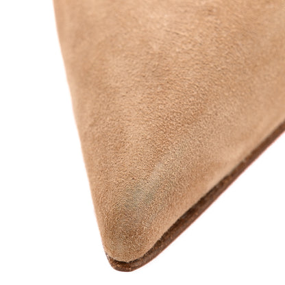 Christian Louboutin Veau Velours Cut Out Apostrophatoric 80 Pumps 38 Tan 13 of 13