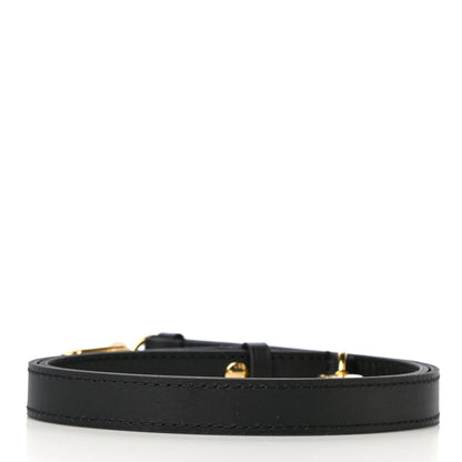 Louis Vuitton Calfskin Neonoe Shoulder Strap Black 2 of 7