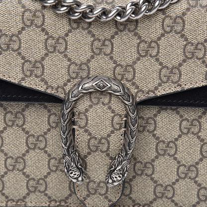 Gucci GG Supreme Monogram Mini Dionysus Shoulder Bag Black 9 of 12