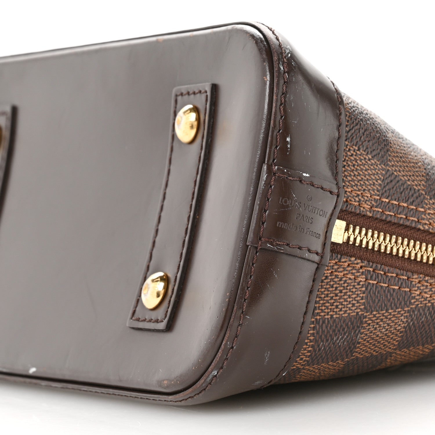 Louis Vuitton Damier Ebene Alma BB 10 of 11