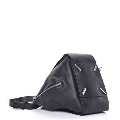 Loewe Calfskin Medium Hammock Shoulder Bag Black 5 of 11