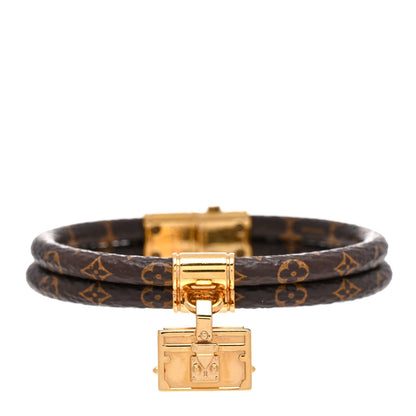 Louis Vuitton Monogram Petit Malle Bracelet 17 1 of 6
